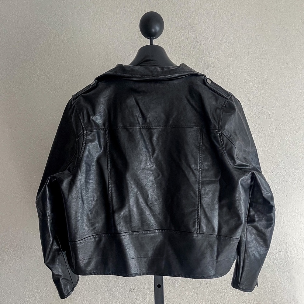 ModCloth Vegan Leather Moro Jacket Size 1X NWT - Picture 6 of 8
